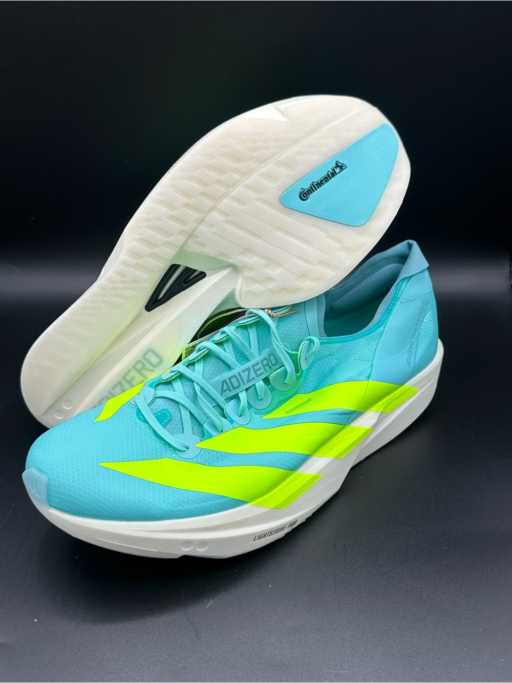 Adidas ADIZERO Takumi SEN 11 Blue Mint White JQ2813 Men's